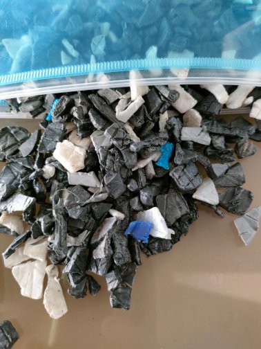 Polypropylene Copolymer PPCP regrind from batteries