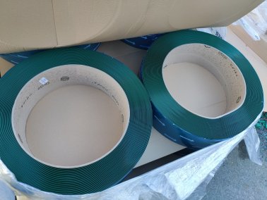 PET green strapping rolls