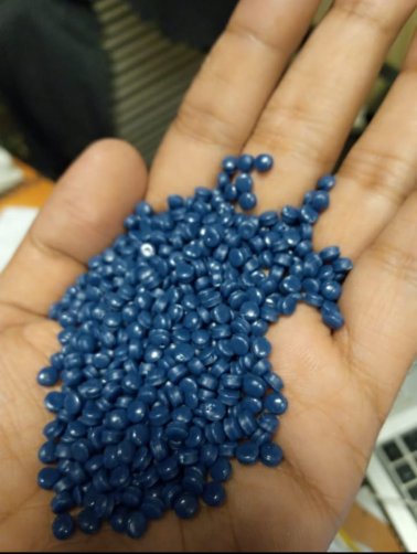 PP Granules (Black, Gray and Blue)