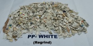 PP regrinds, Polypropylene regrind material