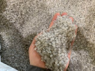 LDPE recycled granules