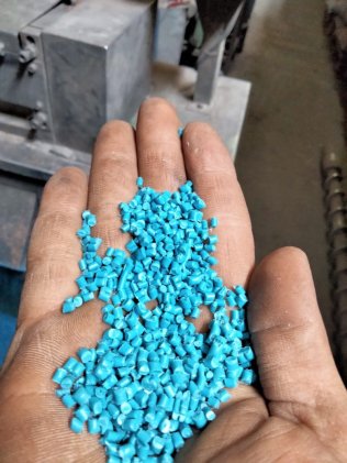 PP Light Blue Granules